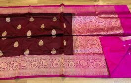 Pure Katan Silk Handloom Banarasi Kadva Saree